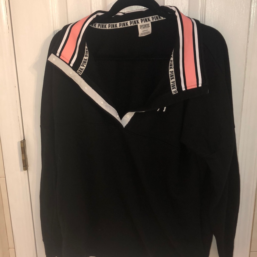 Victoria secret pullover button up sweatshirt